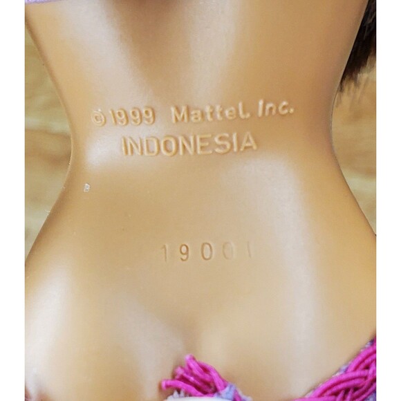 Barbie Doll Beach Bikini Brunette 1999 Indonesia 19001 - Picture 5 of 5